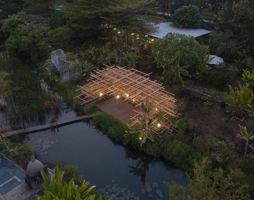 mia事務(wù)所設(shè)計(jì)巨型景觀裝置 就像放在花園里的稻草堆